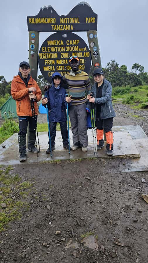 #1. Best Kilimanjaro Day hike Tour-Machame Route-ISMANI - The climb toward Machame Hut at 3,000 meters