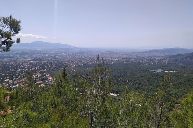 1 Day Parnitha Athens Private Hiking Tour with Hotel Pickup - Reaching Skipiza watchtower