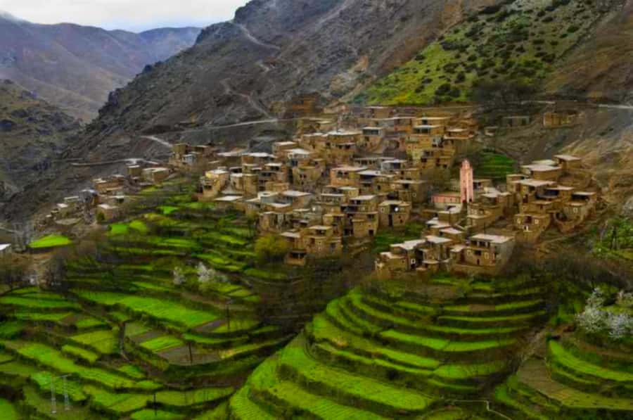 2 Days Desert Agafay and Atlas Mountains Trek From Marrakech - From Marrakech to the High Atlas foothills