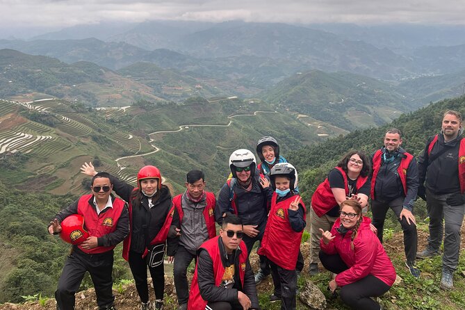 3 Days Small Group Trekking And Motorbike Combine + Private room - Day one: Quan Ba viewpoints and the trails around Lung Tam
