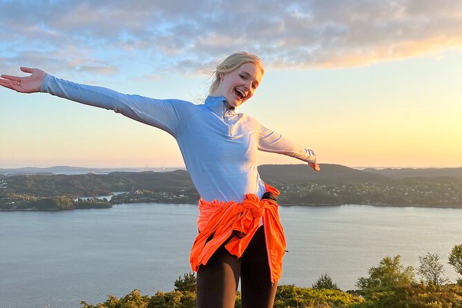 3-Hour Private Norwegian Hiking Experience with Local Guide - The summit view over Bergen, Åsane, and the fjord