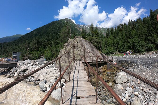 4-Day Svaneti Hiking Tour - Day 1: Enguri Dam, the road to Mestia, and Chalaadi Glacier
