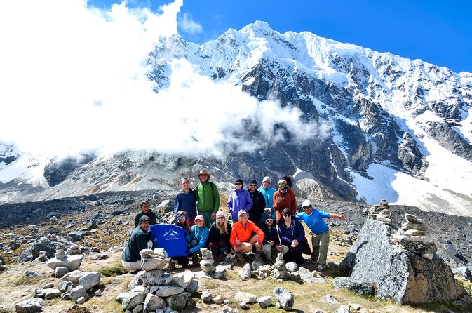 5 Day - Salkantay trek to Machu Picchu - Group Service - Day 4: Llactapata, the first view of Machu Picchu, and Aguas Calientes