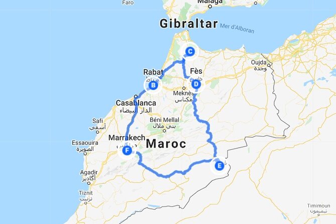 8-Day Morocco Adventure: Imperial Cities & Sahara Desert Trek - Erfoud, Todra Gorge, and the Dades Valley
