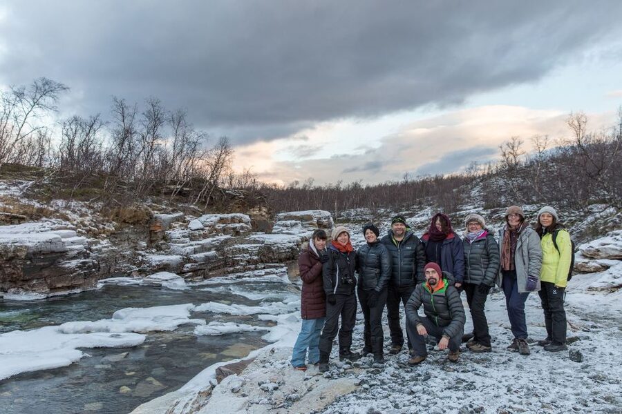 Abisko National Park: Scenic Morning Hike with Transfer - The river delta and Lake Torneträsk views