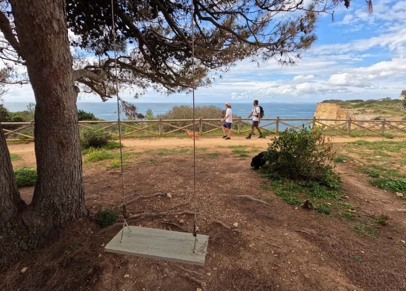 Algarve: 7 Seven Hanging Valley Hike Tour- Photos & Transfer - Alfanzina Lighthouse and the first big views
