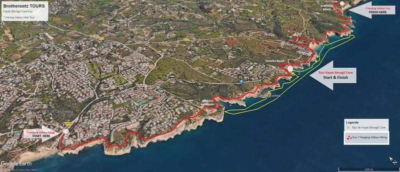 Algarve: 7 Seven Hanging Valley Hike Tour- Photos & Transfer - Marinha Beach, the final viewpoint, and the ride back