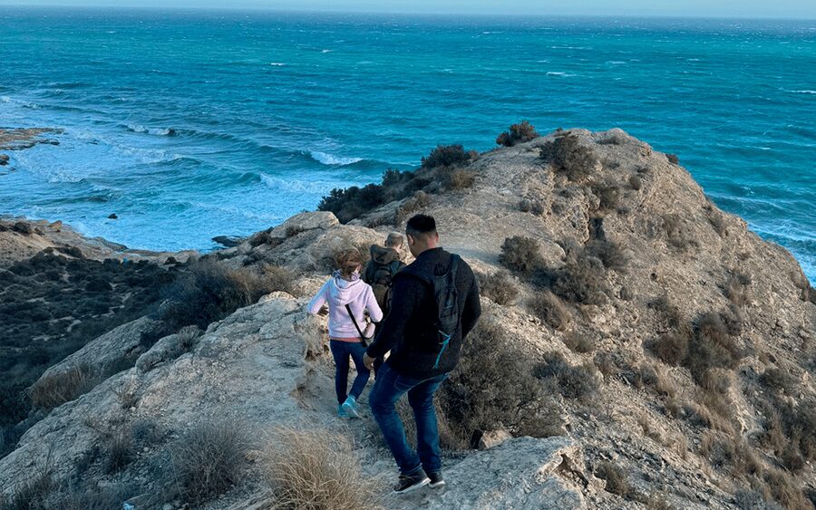 Alicante: Coastline E-Bike and Hiking Tour - Riding toward San Juan Beach