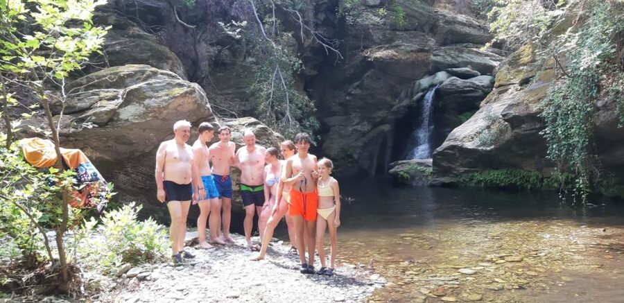 Andros: Achla River Trekking to the Waterfall - Lunch, Water and the Return Route