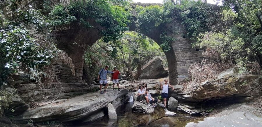 Andros: Achla River Trekking to the Waterfall - Following the Achla River Through the Trees