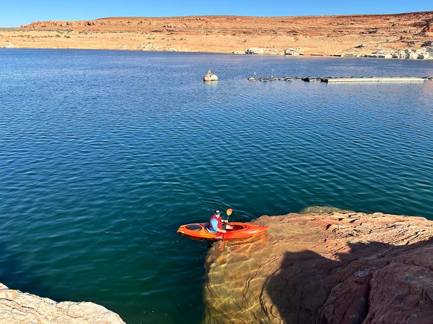 Antelope Canyon Lake Powell: Guided Kayaking & Hike Tour - The first paddle across Lake Powell