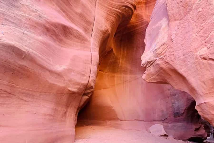 Antelope Valley: Ligai Si Anii Canyon Hiking Tour - What the stairwells and sidewall section are really like
