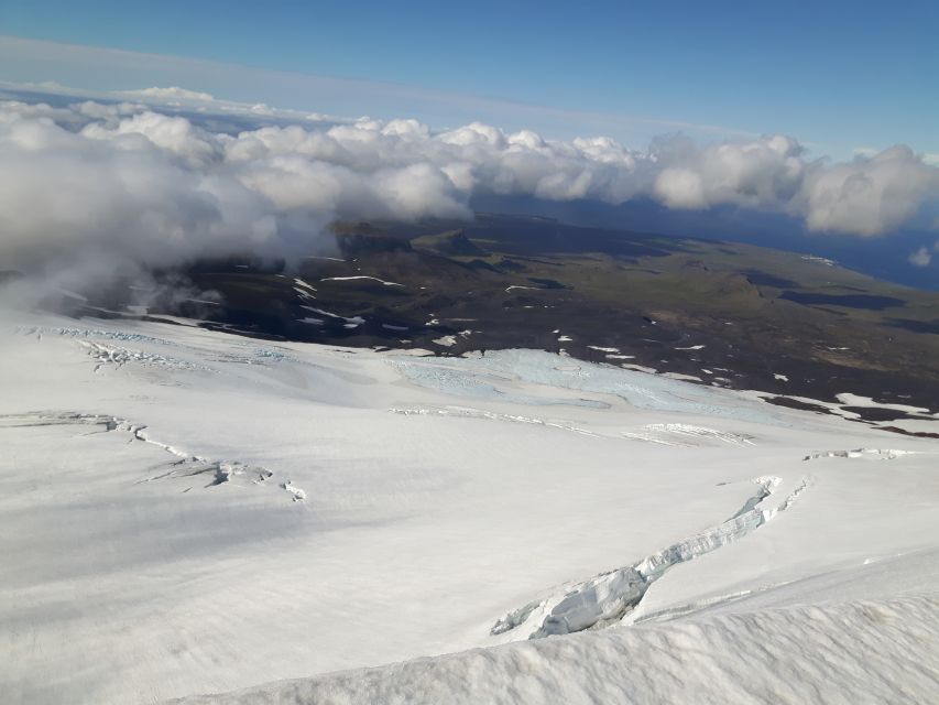 Arnarstapi: Snæfellsjökull Glacier and Volcano Hike - The descent takes one to two hours