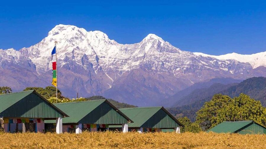 Australian Base Camp Day Hike From Pokhara - The uphill walk through forest and village paths