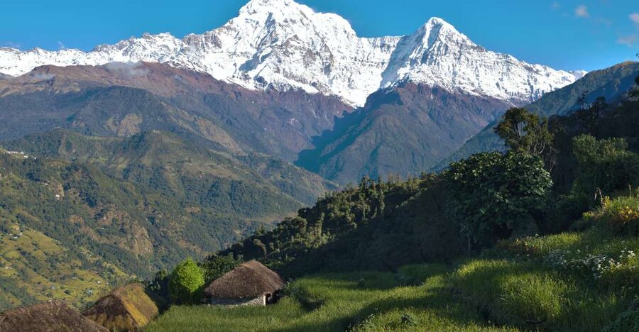 Australian Base Camp Day Hike From Pokhara - Australian Camp and the Annapurna view