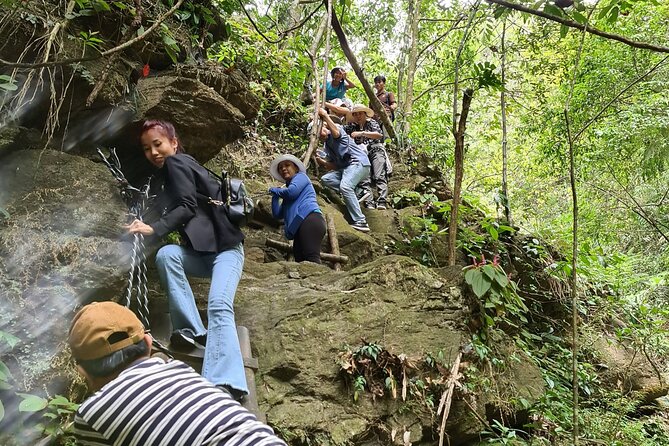 Bach Ma National Park trekking daily tour from Da Nang, Hoi An - Do Quyen Waterfall makes a strong finale