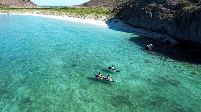 Balandra Adventure: Hike, Kayak, and Snorkel - Ceviche and beach time at Tecolote