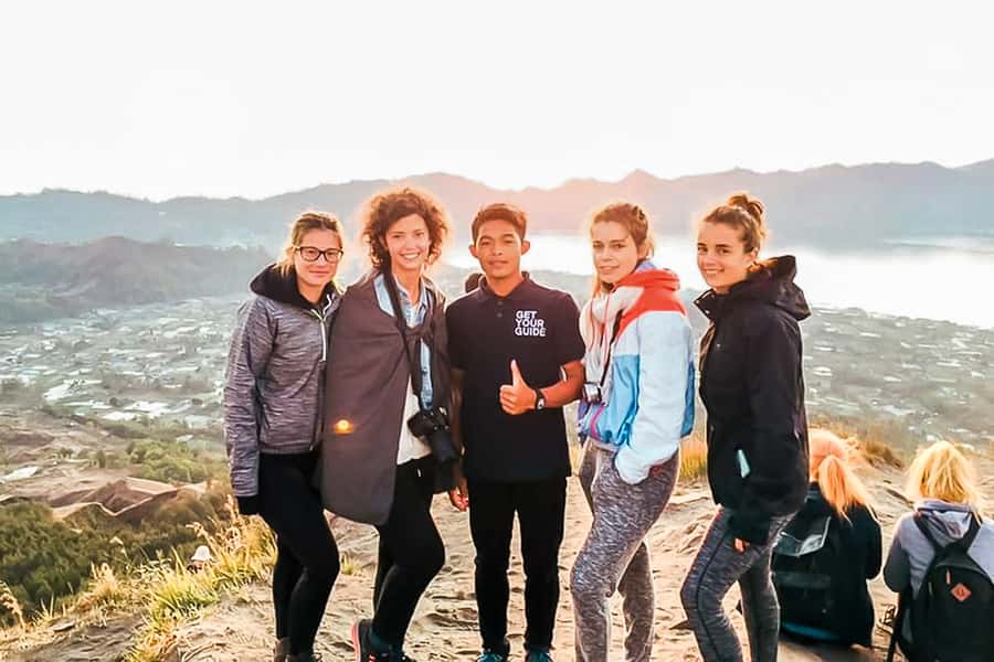 Bali: Mount Batur Sunrise Guided Hike and Natural Hot Spring - Coffee in Temen, with a useful local touch