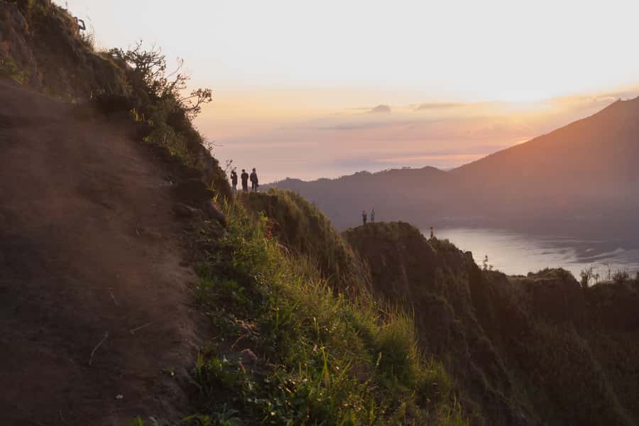 Bali: Mount Batur Sunrise Hike and Hidden Waterfall - Sunrise at the summit, with breakfast and fog as wild cards