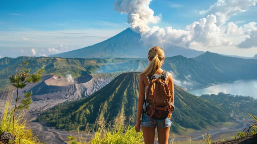 Bali: Mount Batur Sunrise Trek With Guide and Breakfast - Coffee, a headlamp, and the first steps uphill