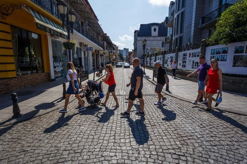 Batumi & Mtirala N.P. hike group tour from Kutaisi - The 30-minute Black Sea boat ride