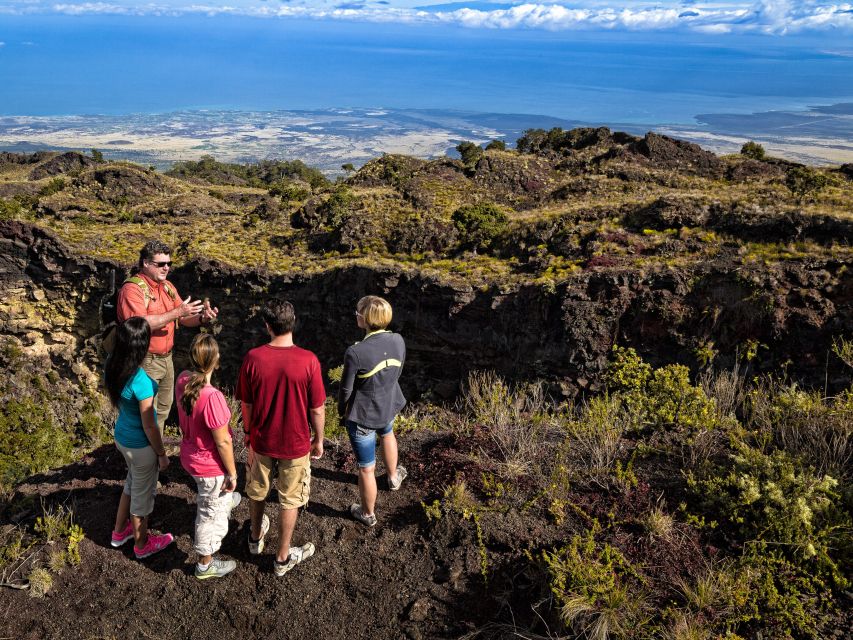 Big Island: Off the Beaten Path Volcano Crater Hike - Looking into Hualālai’s volcanic craters