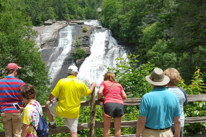 Blue Ridge Parkway Waterfalls Hiking Tour from Asheville - Pisgah Forest and the first waterfall stops