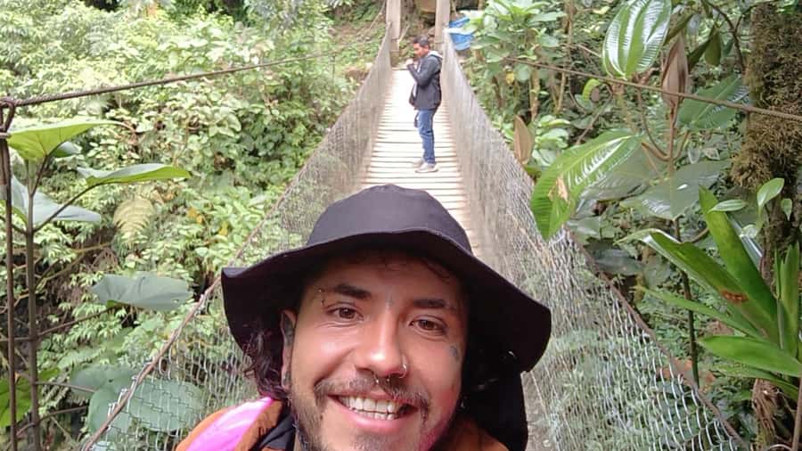 Bogota: La Chorrera Waterfall Guided Hike and Guadalupe Hill - Cueva de los Monos and the mountain views