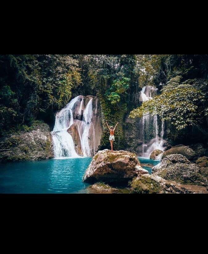 Bohol: Hidden Waterfall Hopping and Jungle Trek Adventure - Tranquil Falls and the first swim
