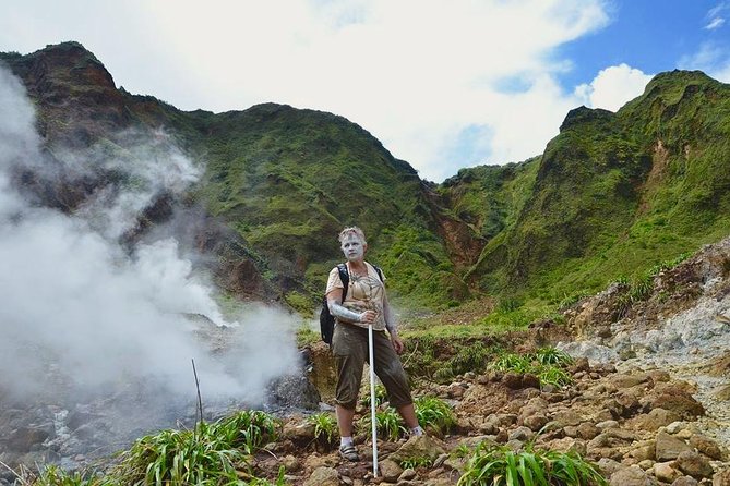 Boiling Lake Hike in Dominica - Walking through the Valley of Desolation