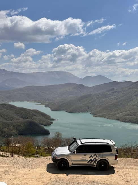 Bovilla Lake & Kruja Castle, Gamti Mnt Optn Hike by 4x4 SUV - The van option helps keep the day flexible