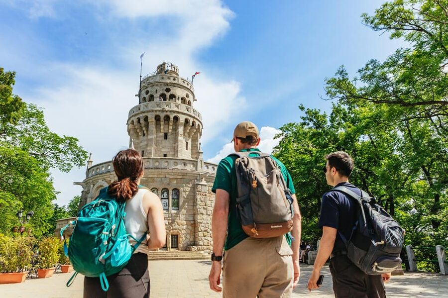 Budapest: Buda Hills Guided Hiking Tour with Optional Lunch - Kis-Hárs Hill and a second view of Budapest