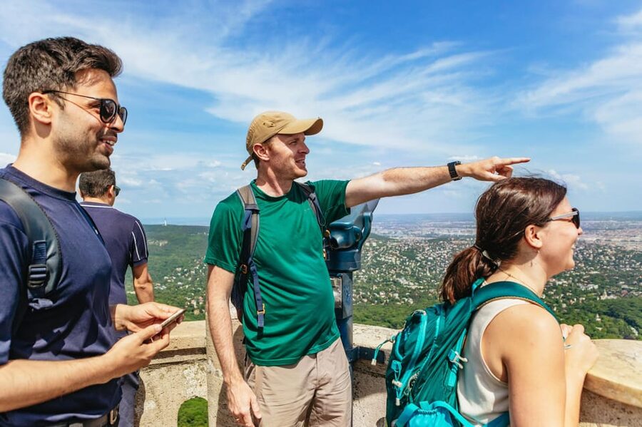 Budapest: Buda Hills Guided Hiking Tour with Optional Lunch - Elizabeth Lookout Tower and the main panorama
