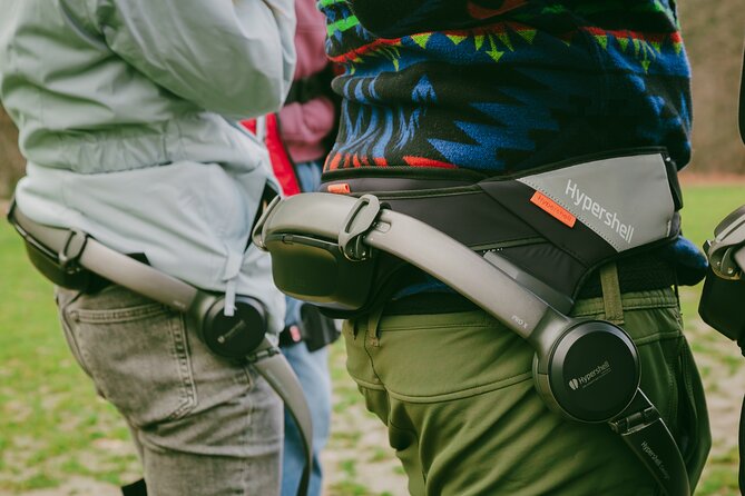 Budapest Exoskeleton Robotics Powered Nature Hike - How the Hypershell feels on the trail