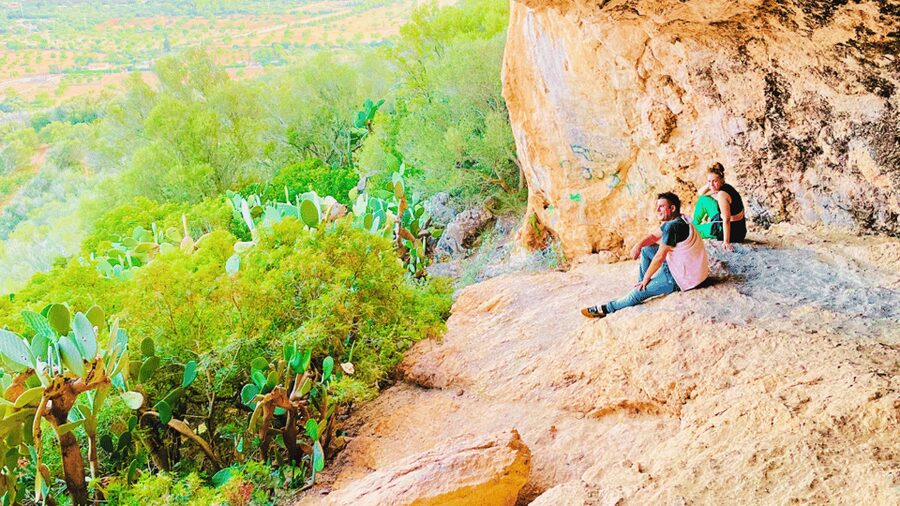 Cala Millor: "Cavemen", cave on a mountain,fun game and hike - A cave hike with a game built into it