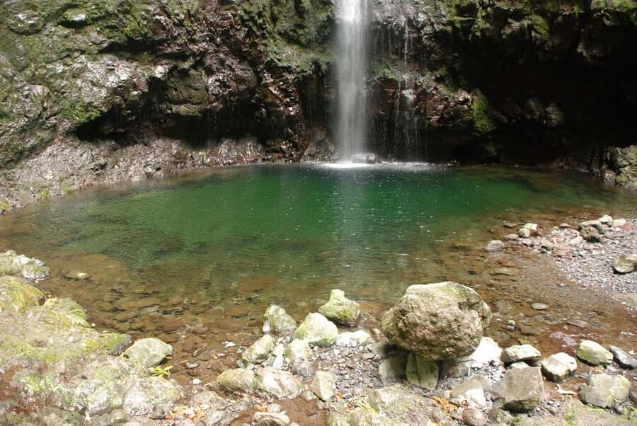 Caldeirão Verde: Levada Caldeirao Verde Hiking Transfer - Reaching the waterfall and lagoon