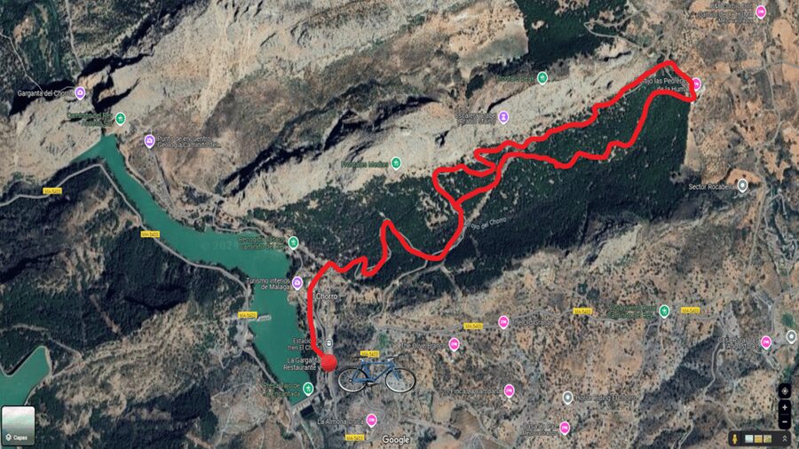 Caminito del Rey Full Experience+ 2-Hour E-Bike guided Tour - Riding above El Chorro