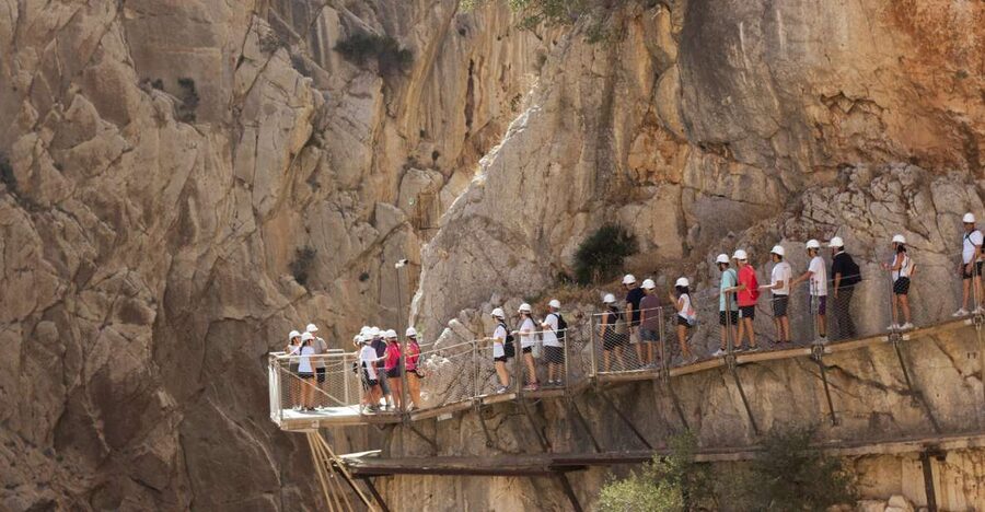 Caminito del Rey: Trekking Tour with Hiking Guide - High walkways, photo stops, and the suspended bridge