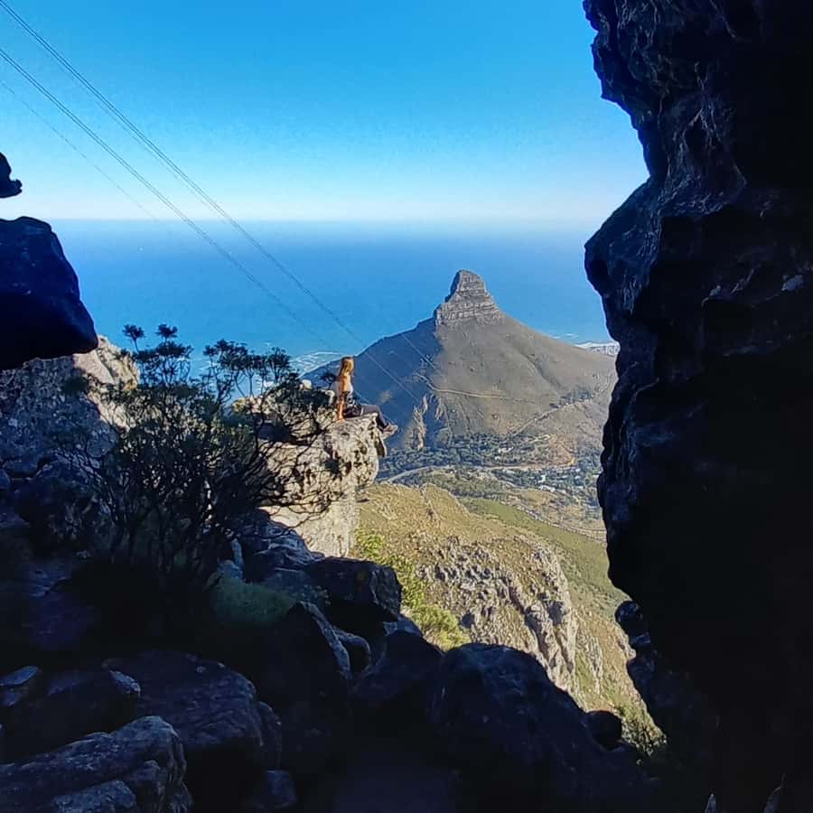 Cape Town: Table Mountain Hike via India Venster Morning - The contour path gives you your first proper view