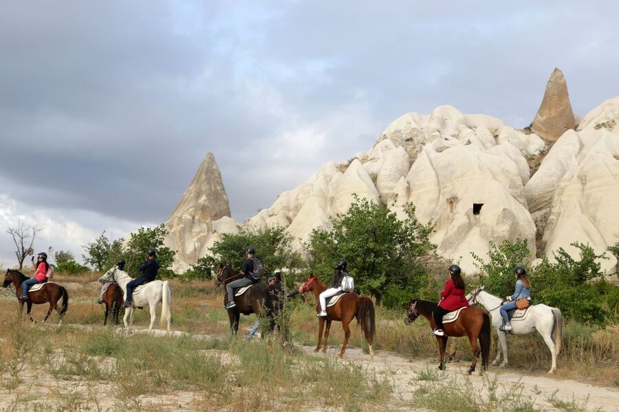 Cappadocia: Sunset Horse Trek Through the Valleys - Riding from Cavusin into Cappadocia’s red valleys