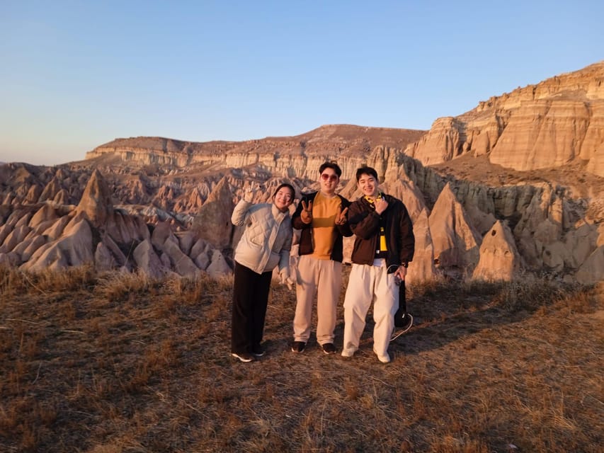 Cappadocia: Sunset Rose Valley Hiking Tour - Walking through the rock formations