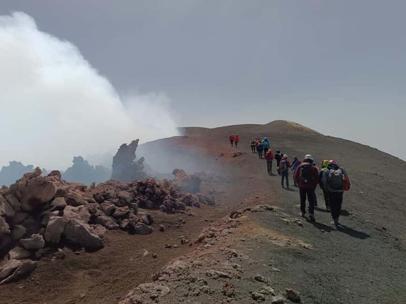 Catania, Etna trekking with guide and cable car at 3000 meters + transfer available - Walking across Etna’s recent eruptions