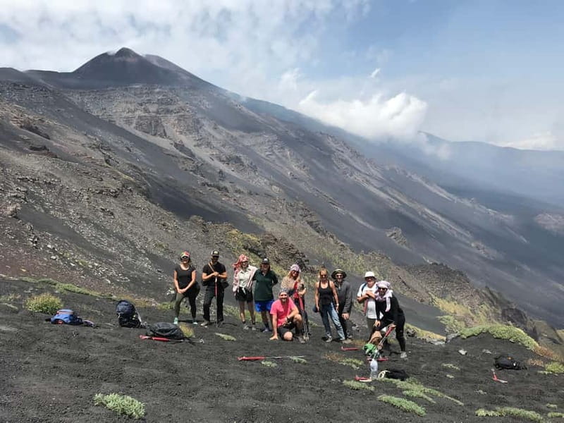 Catania: Mount Etna Adventurous Hiking Tour with Equipment - The guides make the day work