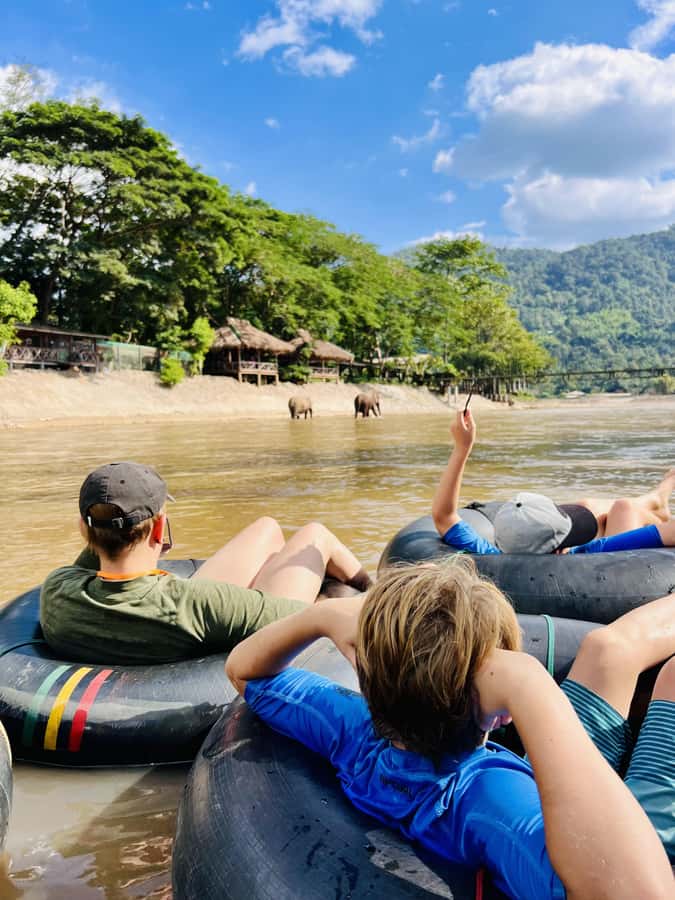 Chiang Mai 2-Day: Trekking, Tubing & Elephant Observation - Dinner, stars, and a practical forest overnight