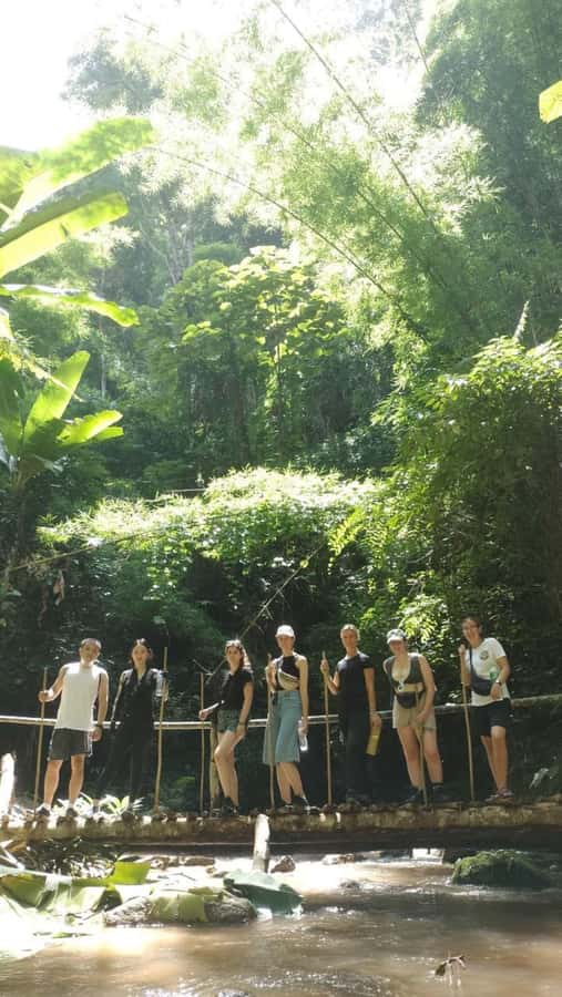 Chiang Mai ATV & White Water Rafting & Trekking to Waterfall - The two-hour trek to the waterfall