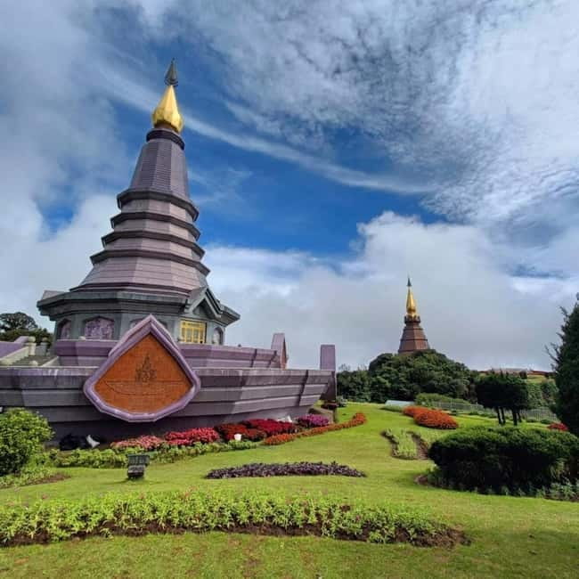 Chiang Mai: Doi Inthanon National Park+Trek Pha Dok Siew - The pagodas and gardens near 2,565 meters