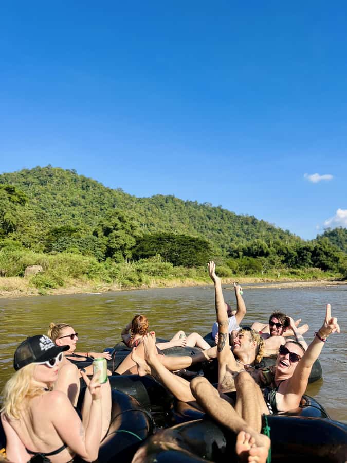 Chiang Mai Full-Day: Trekking, Tubing & Elephant Observation - Practical value at $86