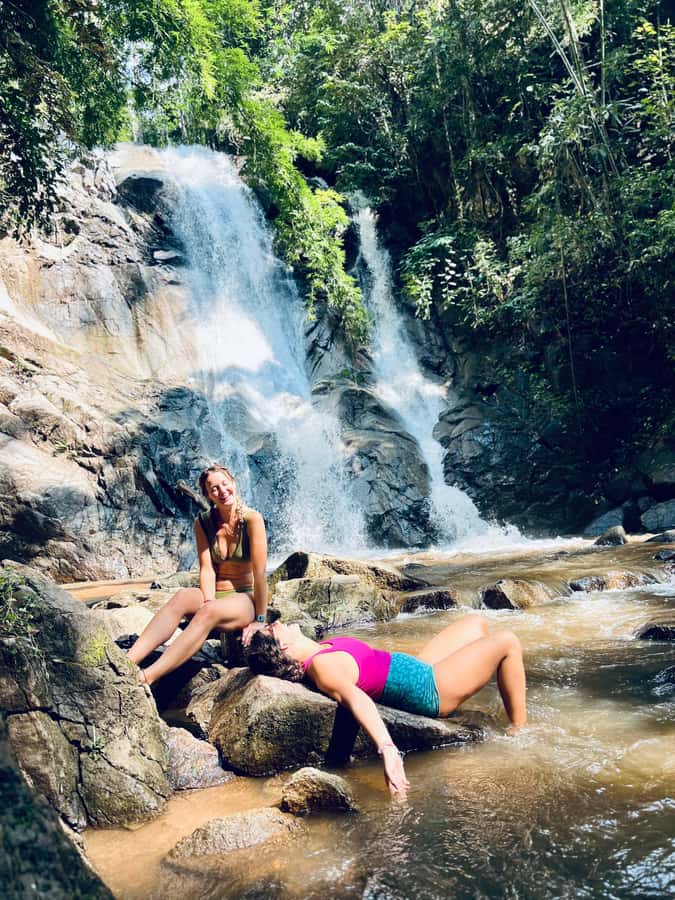 Chiang Mai Full-Day: Trekking, Tubing & Elephant Observation - A 2.5-hour walk to Tard Mok Waterfall