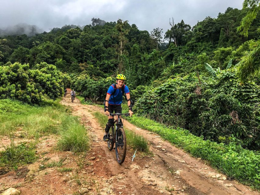 Chiang Mai: Suthep National Park Hiking & DH Mountain Biking - Getting ready for the 14 km descent