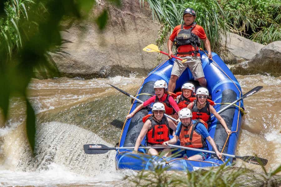 Chiang Mai: Whitewater Rafting and Waterfall Trekking Tour - Safety, guides, and the feel of the river